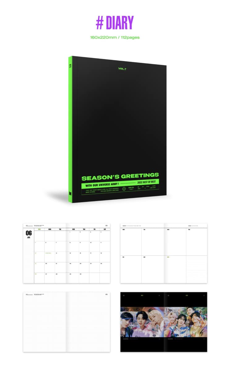 BTS - 2022 SEASON'S GREETINGS+Extra Photocards Set : Amazon.ca